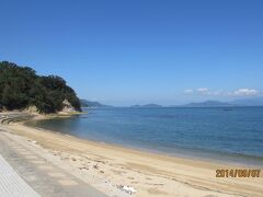 女木島ビーチ　夏は海水浴でにぎあうらしい