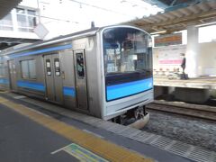 JR仙石線に乗車。