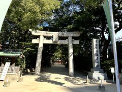 筑前の住吉神社の鳥居です