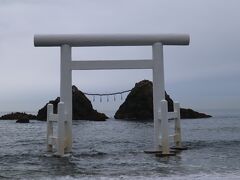 その後は桜井二見ヶ浦 夫婦岩へ。