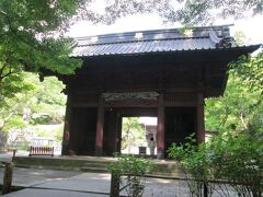 妙本寺二天門　日蓮宗の一寺、創建は1260年、開基は鎌倉幕府御家人比企能員の子能本、開山は日蓮聖人、本尊は三宝尊です。総門手前に、比企能員邸阯が建つ。総門を潜り、方丈門を潜り、石段を登るとアジサイが咲いています。石段を登りきると、左手に書院、本堂、鐘楼がある。右手高い所に持国天と多聞天が安置されている二天門があり、門を潜ると左手に日蓮上人銅像、右手に源一幡の袖塚、比企一族の墓、正面に大きな祖師堂がある。左手の右の石段を登ると源頼家の姫の墓がある。方丈門を出て、右手の石段を登った先に若狭の局を祀った蛇苦止堂がある。その隣には蛇形の井がある