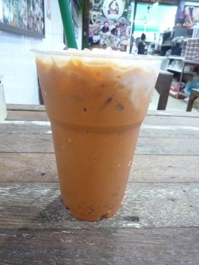 このタイミルクテー美味でした。