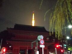 増上寺が見えて来ました！