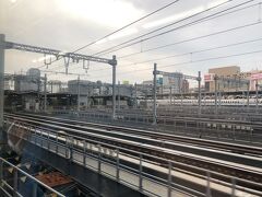 名古屋駅に到着は8:13