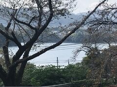 津久井湖に到着です。