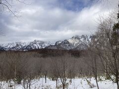 天気が良くなってきた。
戸隠山や西岳方面