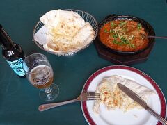 インド料理の夕食
