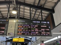 旅の始まりは東京駅から。
北陸新幹線「かがやき」で長野まで行きます。