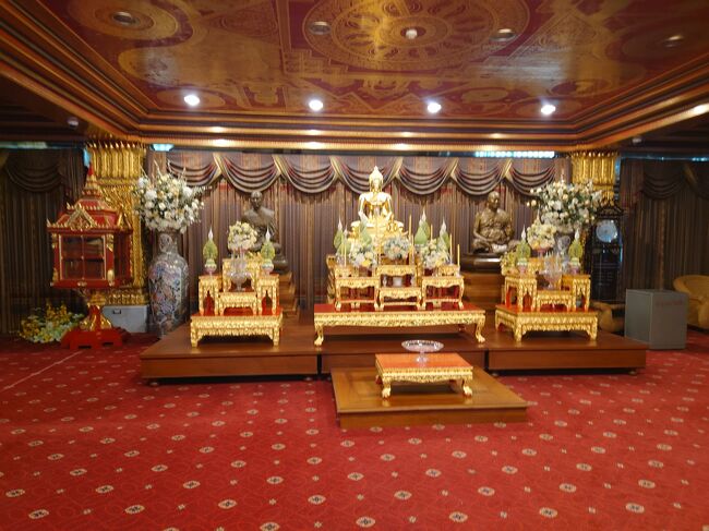 瞑想をするフロア（日本人についたガイドさんの説明）