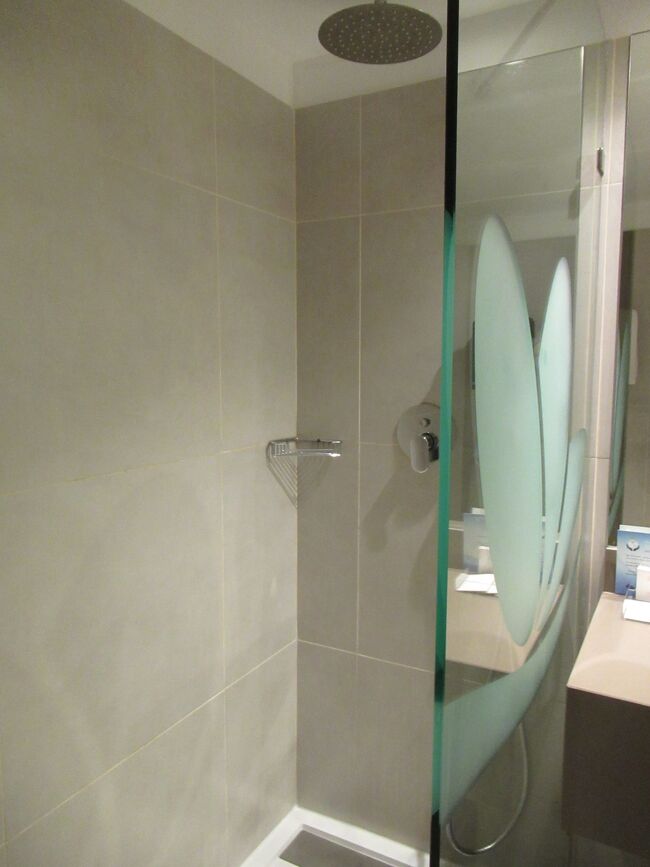 調査通りバスタブがなくてシャワーのみです。しっかりと熱いお湯がたっぷりと出ました