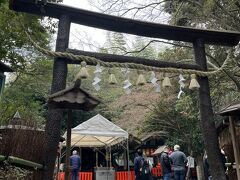 【野宮神社】
　嵯峨野の福田美術館の早朝の拝観が9時半の予約で、まだ時間があったので嵯峨野の竹林と野宮神社を訪れました。