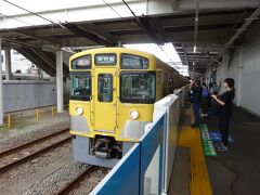 所沢駅から、新宿線の本川越行きに乗車。

ホントは始発駅から乗りたかったけど、新宿線だけはうまくいきませんでした･･･