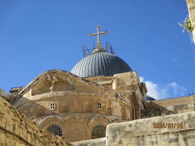 キリスト教の聖地である聖墳墓教会です。