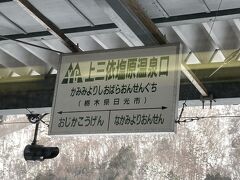 新藤原から25分ほどで、上三依塩原温泉口駅に到着。駅舎は山小屋をイメージしたよう洋風なトンガリ帽子の建物なのですが、駅に出ないとわからないので通過します。