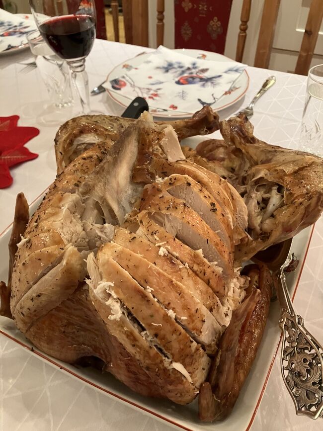 6.5kgのターキーは圧巻。