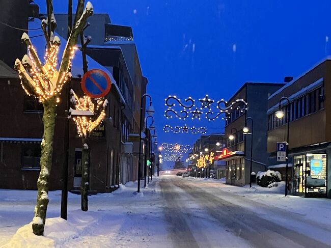 とても静かできれいだけどね。今日はとても暖かく、マイナス１度くらい。<br />