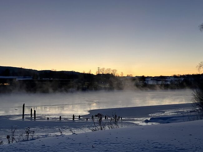 午後買い物へ。マイナス20度くらいでけあらしがすごい。