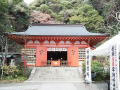 鎌倉　荏柄天神社　社殿　13:30頃

この時期は受験生が多くお詣りされますが、
この日は親御さんが何人かお詣りされていました。
