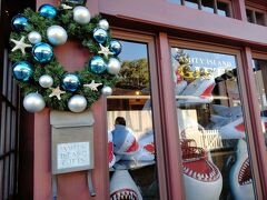 続きまして、ジョーズ。
街の様子などが再現されているので、時間を変えていくと楽しいんですよね。
私たちがいったすぐあとくらいからクローズしてメンテナンス（1月末まで）だったので、この日もあいていてよかった。