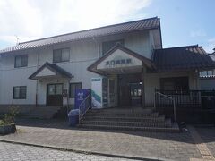 ●近江鉄道/水口城南駅

この駅は、1989年に開業した駅。
近江鉄道は、経営がかなり厳しいと、ニュースなどで耳にしますが、新しい駅がポツポツ出来てたりもして、元気なのかそうでないのか、よくわからない鉄道会社です（笑）。