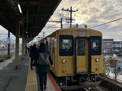 宇部駅からさらに移動。

宇部8:31ー宇部新川8:43