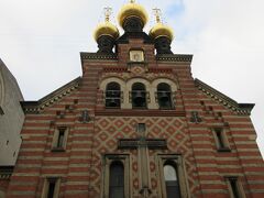 フレデリクス教会に向かう途中にあったアレクサンドルネフスキー教会。