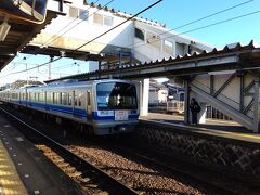 8:35　伊豆長岡駅発車