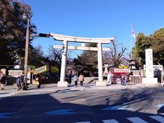 13:28　三嶋大社到着
平日なのに割と混んでいます