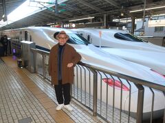 今年初の旅は、愛知＆岐阜です。
2024年1月31日に閉店する
名鉄百貨店一宮店を訪問することが目的です。

ということで東京駅です。
今日も朝の生放送明けに
11時12分発ののぞみ27号で出発！