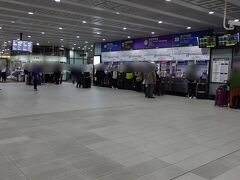 機場捷運で台北に向かいます。
