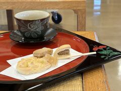 首里城茶屋で琉球菓子のティータイム