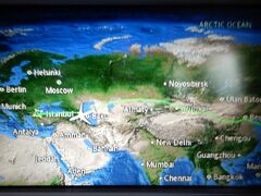 flight Map バクー
アゼルバイジャン上空を飛んでいる様だ