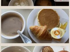 「石垣島一周定期観光バス」は9:30発で乗り場もホテル近く。ゆっくりめの7:45ごろ朝食ダイニングへ。混雑のピークは過ぎていました。朝から糖分補給しすぎ？