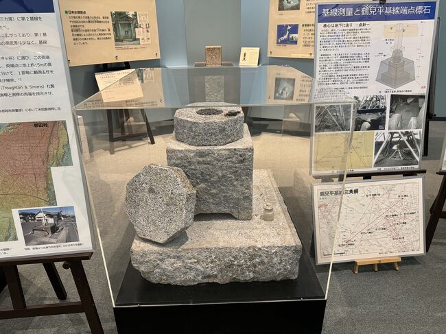 基準点に使用している石は、小豆島の花崗岩