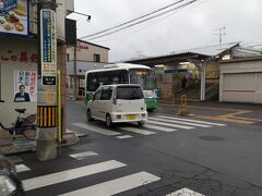 入曽駅　ゴールでした。