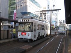 電車での移動