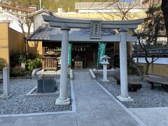 下呂温泉街散歩　湯の街通りに入る

加恵瑠神社