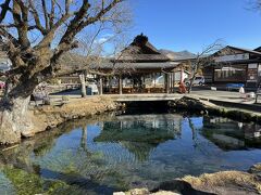 忍野八海に到着。
八海のひとつ、５番霊場の湧池。
透明すぎる池に吸い込まれそう。