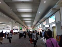 那覇空港定刻に到着です。