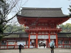 東福寺から下鴨神社に移動してきました。
電車で１本なので移動は苦ではありませんでした。

