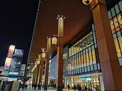 夜の長野駅