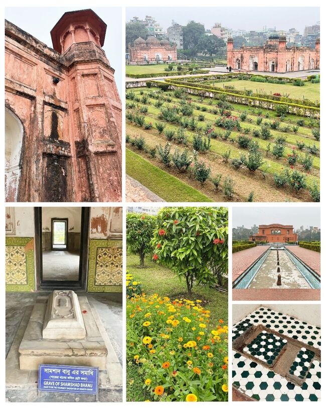 敷地の中央に建っているのが廟で奥にはモスクも。<br />謁見室には昔のトイレと…。