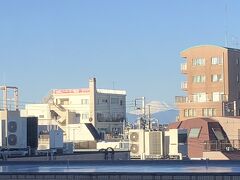 梅屋敷通過から京急川崎あたりで冬なら富士山が見える