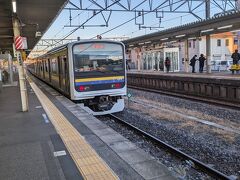 佐倉駅に到着。
四街道駅からJR成田線で二駅目。