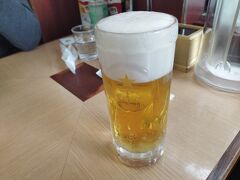 生ビールで乾杯