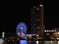 観覧車のライトアップが面白かったです☆
お花の形のライトになったり、街のシルエットが出たり、このときは「神戸タータン」という、神戸市推しのチェック柄のライトに。
でも写真に残すのは難しい…！(´Д｀)