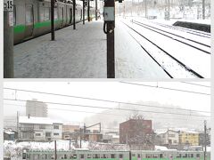 夫を置いてのひとり旅
今回は1泊2日の冬の小樽です。

飛行機で新千歳まで飛び、空港からはJRで小樽へ。夫との旅行はほぼレンタカー利用ですが今回はJR。大学時代の友人が小樽出身だったので学生の頃は何度か飛行機＆JRで遊びにきていました。車窓から見る冬の灰色の空と海は相変わらず演歌の世界だったな～