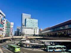 8:08東京-10:11仙台

仙台に着いたらまず駅舎を撮るもの。
今回はAkr様の角度で撮影します。

撮影時間は10:13。
あれっ？Akr様とニアミス？？