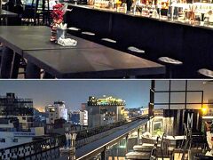 ホテル屋上のルーフトップバーへ行きます「Majesty Sky Bar」

（旧トワイライトスカイバー）17:00～24:00　LO23:30
レストランThe Symphony Restaurantから階段で上がります。
