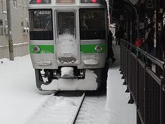 最後はバタバタで小樽駅へ
なんとか予定していた快速エアポートに乗ることができました。